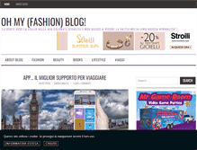 Tablet Screenshot of ohmyfashionblog.com